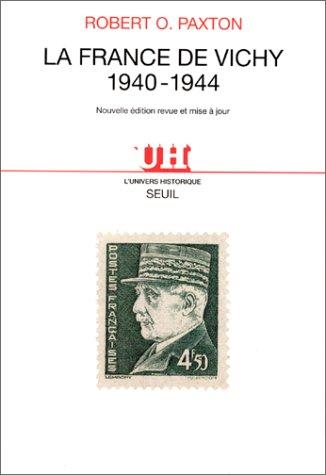 La France De Vichy by Paxton cover