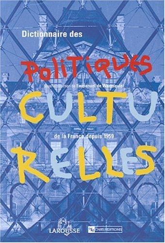 Dictionnaire politique et culturel français by Waresquiel cover