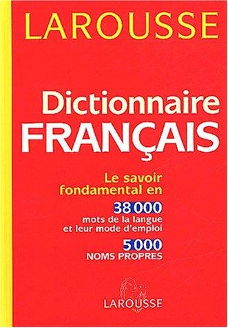 Dictionnaire Francais by Larousse cover