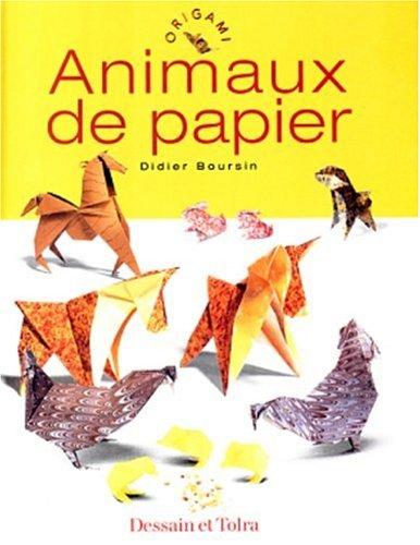 Animaux de papier by Didier Boursin cover