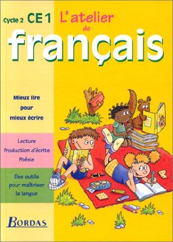 Atelier de français, CE1 by Dominique Roure cover