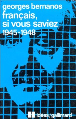 Français, si vous saviez-- by Georges Bernanos cover