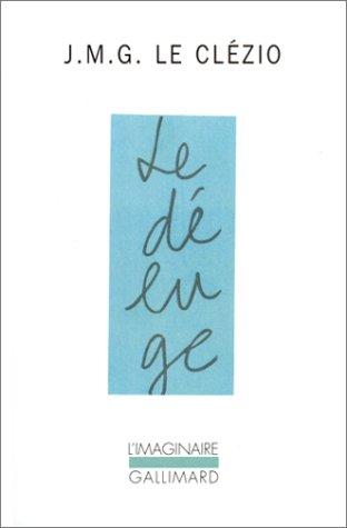 Le déluge by J. M. G. Le Clézio cover