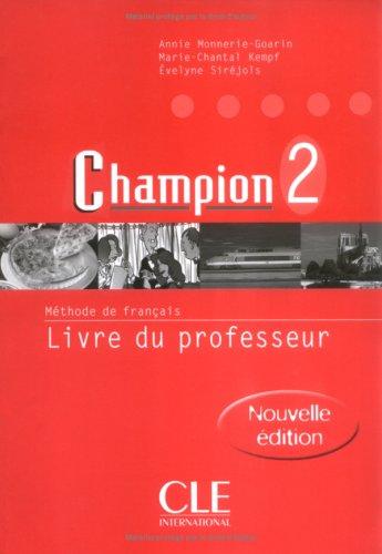 Champion 2 by Annie Monnerie-Goarin cover