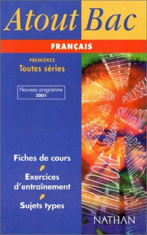 Atout bac français 1eres tome 1