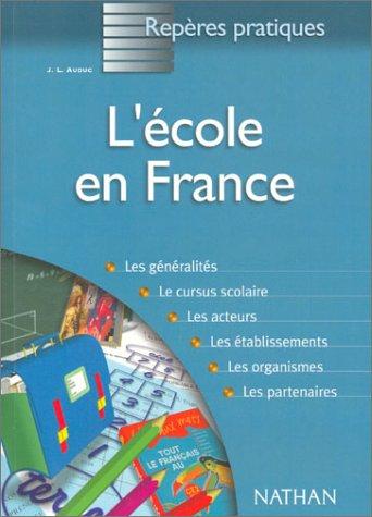 L'ecole en France by Auduc cover
