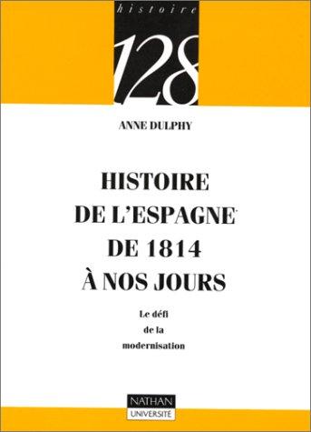 Histoire de l'Espagne de 1814 à nos jours