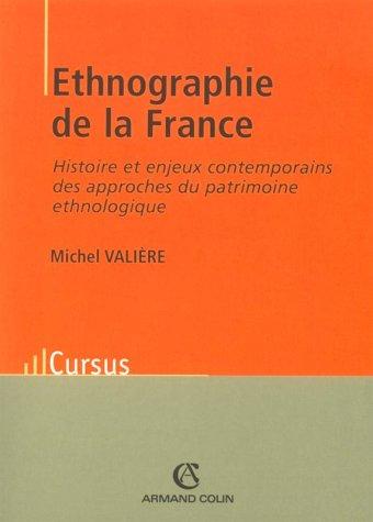 Ethnographie de la France by Valiere cover