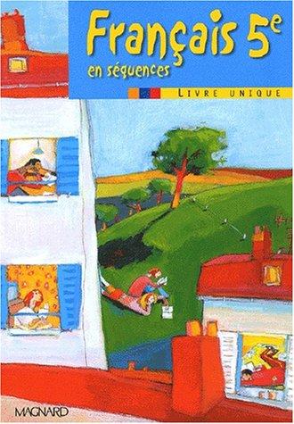 Français cinquième by Puygrenier cover