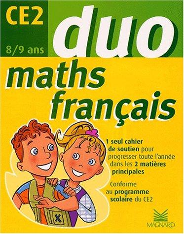Duo CE2 français maths (2002) by Bernard Séménadisse cover
