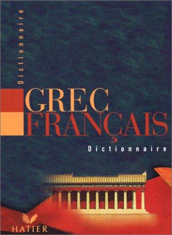 Dictionnaire grec-français by C. Georgin cover