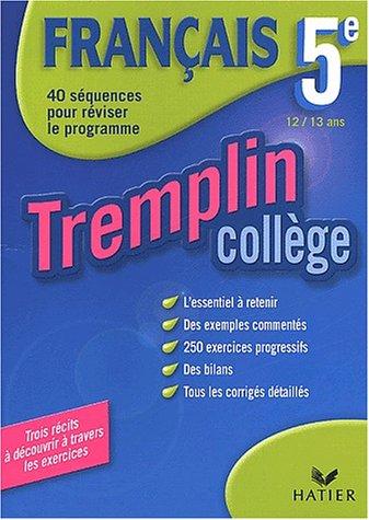 Tremplin Collège by Denis Anton cover