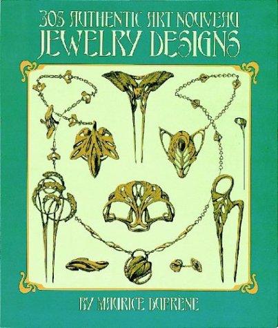 305 authentic Art Nouveau jewelry designs by Maurice Dufrène cover