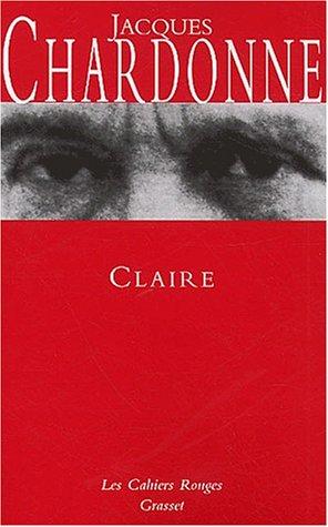 Claire by Jacques Chardonne cover