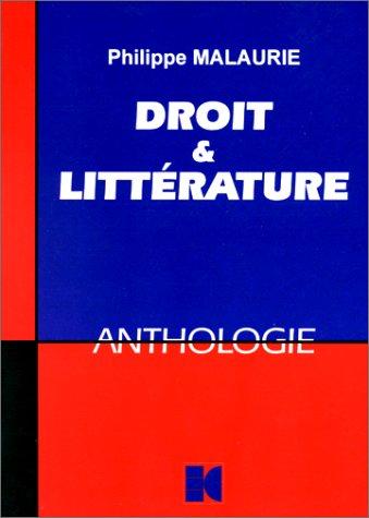 Droit et littérature by Philippe Malaurie cover