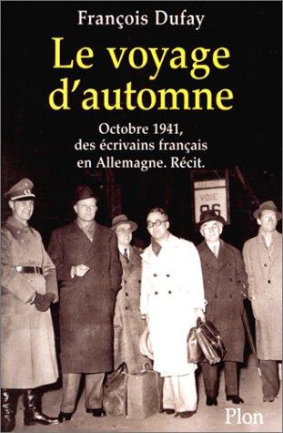 Le voyage d'automne by François Dufay cover