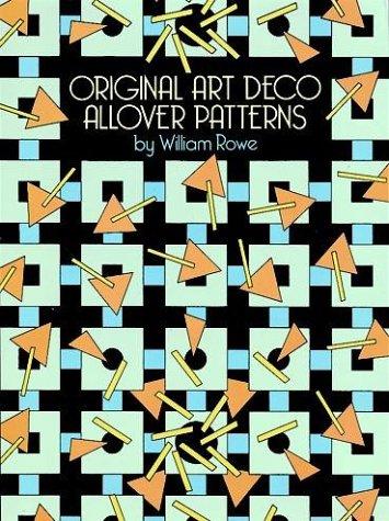 Original art deco allover patterns