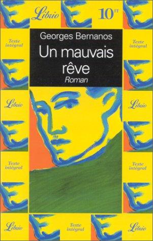 Un mauvais rêve by Georges Bernanos cover
