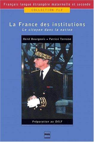 La France des institutions by R. Bourgeois cover