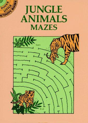 Jungle Animals Mazes by Patricia J. Wynne, Dianne Gaspas-Ettl cover