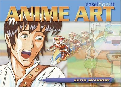 Anime art by Keith Sparrow cover
