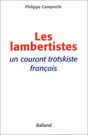 Les Lambertistes by Philippe Campinchi cover