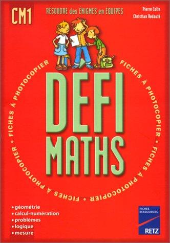 Défi maths CM1