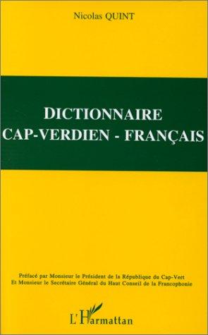 Dictionnaire Cap-Verdien/français by Nicolas Quint cover