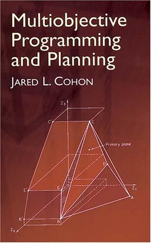 Multiobjective Programming and Planning