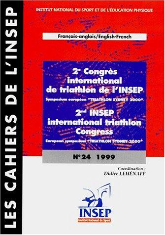 2e congrès international de triathlon de l'INSEP (en français et anglais) by Didier Lehénaff cover