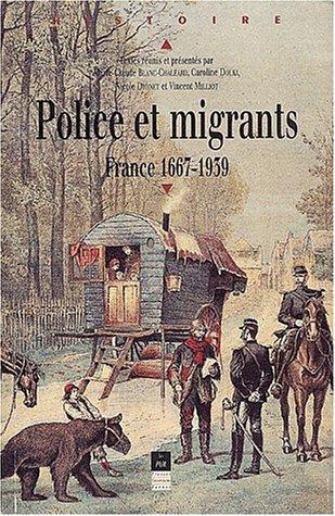 Police et migrants en France by V. Milliot cover
