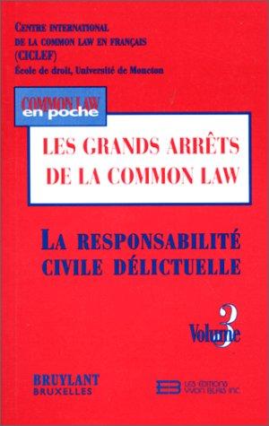 Les grands arrêts de la common law by  cover