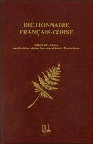 Dictionnaire français-corse by Culioli cover
