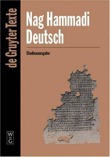 Nag Hammadi Deutsch by Hans-Martin Schenke, Hans-Gebhard Bethge, Ursula Ulrike Kaiser, Katharina Schwarz cover
