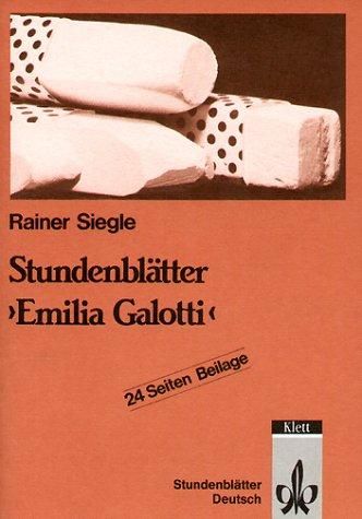 Stundenblatter Deutsch by Rainer Siegle cover