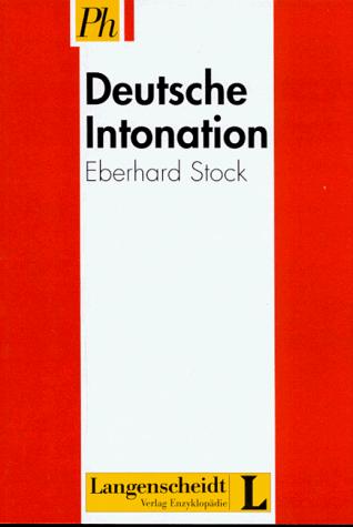 Deutsche Intonation by Eberhard Stock cover