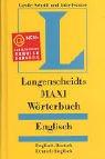 Langenscheidts Maxi-Wörterbuch Englisch by  cover