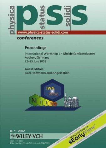 Proceedings of the International Workshop on Nitride Semiconductors