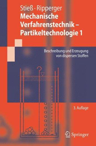 Mechanische Verfahrenstechnik - Partikeltechnologie 1