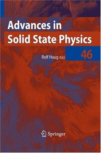 Advances in Solid State Physics / Volume 46 (Advances in Solid State Physics)