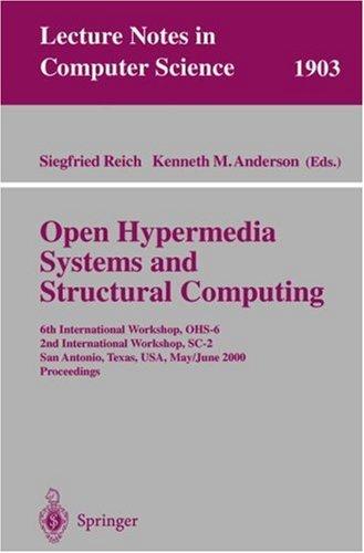 Open hypermedia systems and structural computing