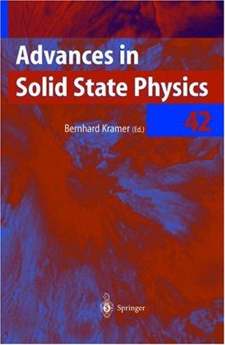 Advances Solid State Physics 42 (Advances in Solid State Physics)