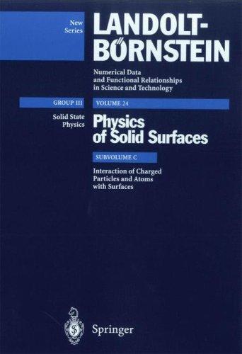 Physics of Solid Surfaces Subvol. C