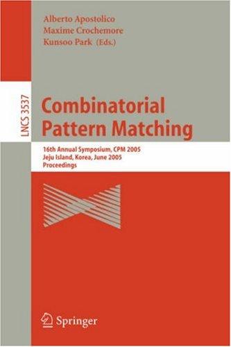 Combinatorial pattern matching