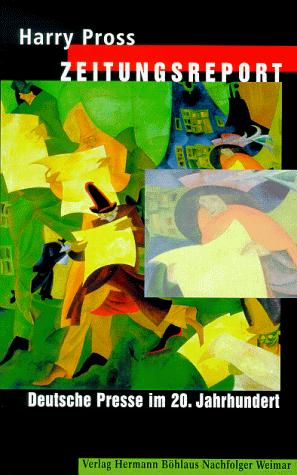 Zeitungsreport by Harry Pross cover