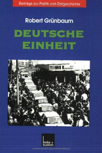 Deutsche Einheit by Robert Grünbaum cover
