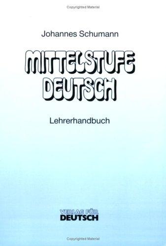 Mittelstufe Deutsch by Johannes Schumann cover