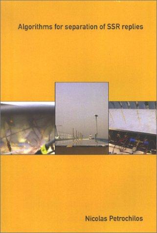 Algorithms for Separation of Secondary Surveillance Radar Replies