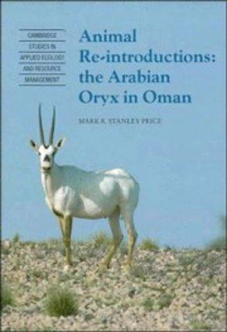 Animal re-introductions by Mark R. Stanley Price cover