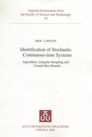 Identification of Stochastic Continuous-Time Systems